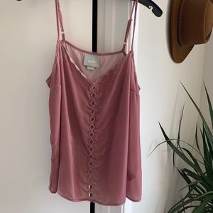 Maeve Velour Cami